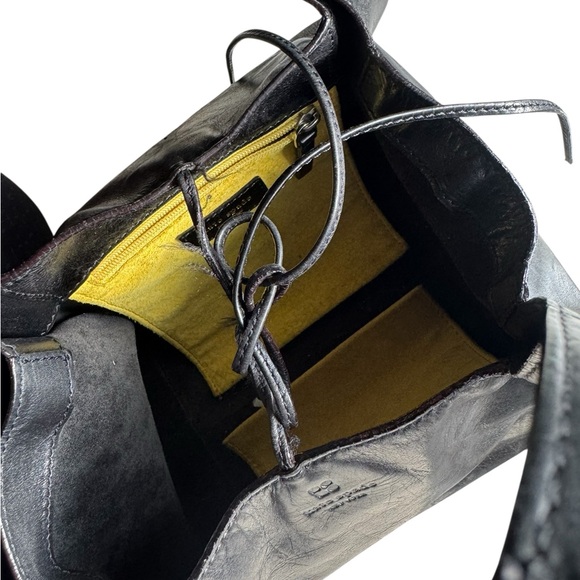 VERY RARE Y2K Lambskin leather Kate Spade small tote bag - Picture 3 of 15